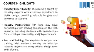 UI/UX Design Course in Pune | Training Institute Pune | PPTX