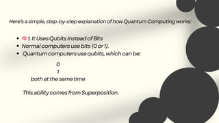 Understanding Quantum Computing: Principles and Applications Explained ...