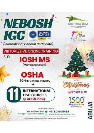 Your Path to Global Opportunities Nebosh course in Abuja with Green World Group.pdf