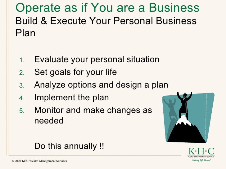 personal business plan