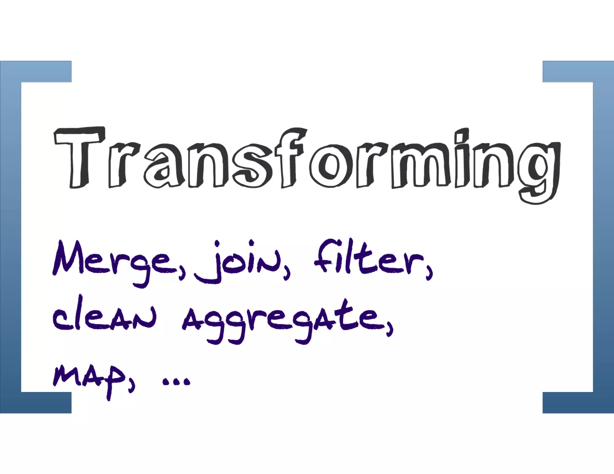 Extracting, Transforming and Archiving Scientific Data