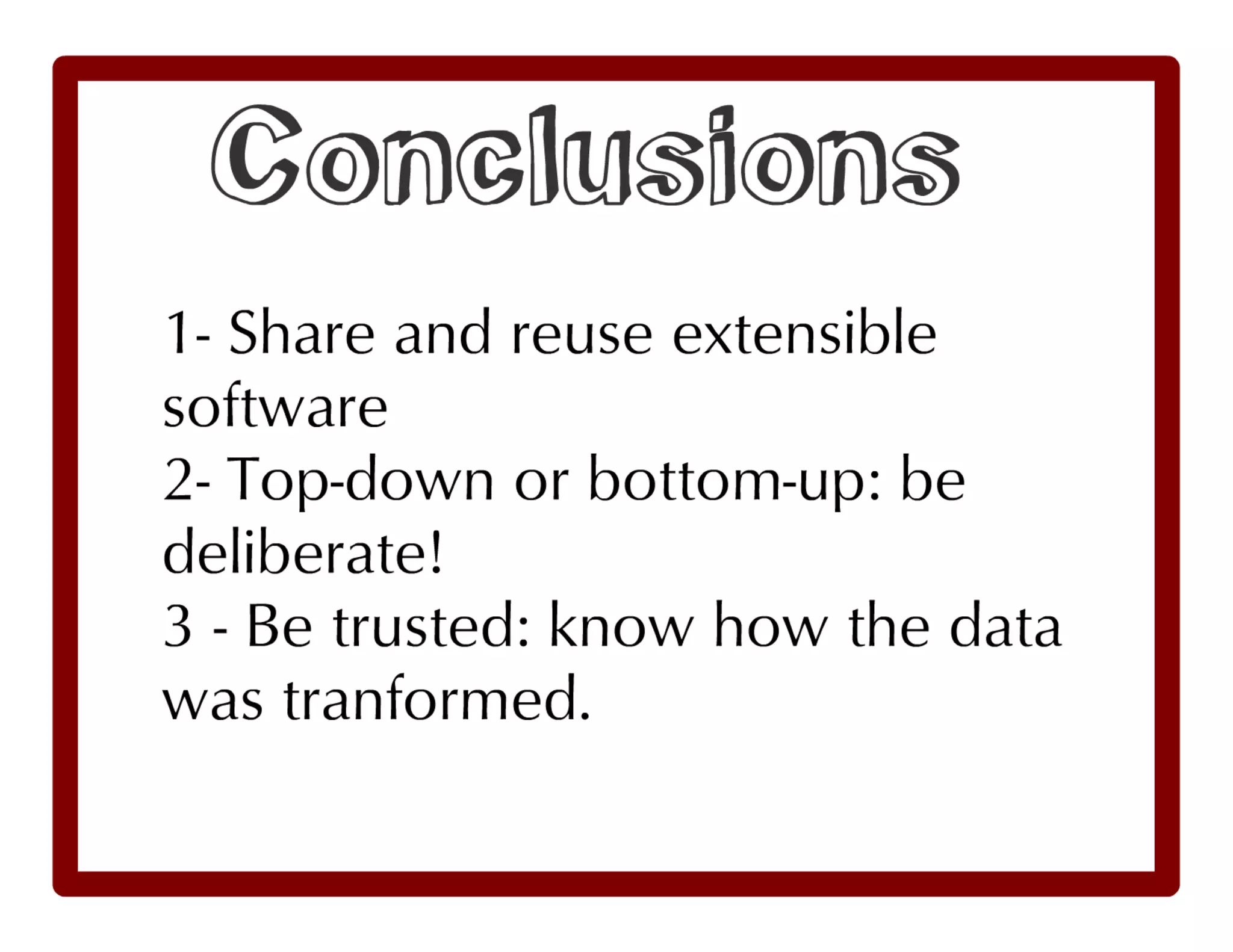 Extracting, Transforming and Archiving Scientific Data