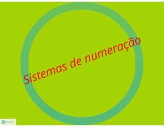 Sistemas de numeração - Prezi