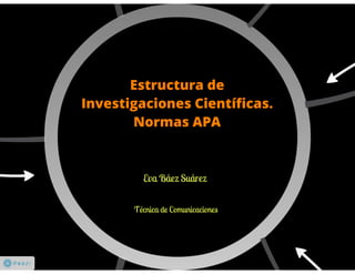 Modelos de Investigaciones Científicas y Normas APA 