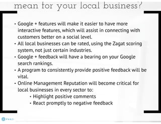 Getting to Grips with Google + Local | Peter V DeCrescenzo | WSI Online Solutions