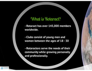 About the Rotaract Organization
