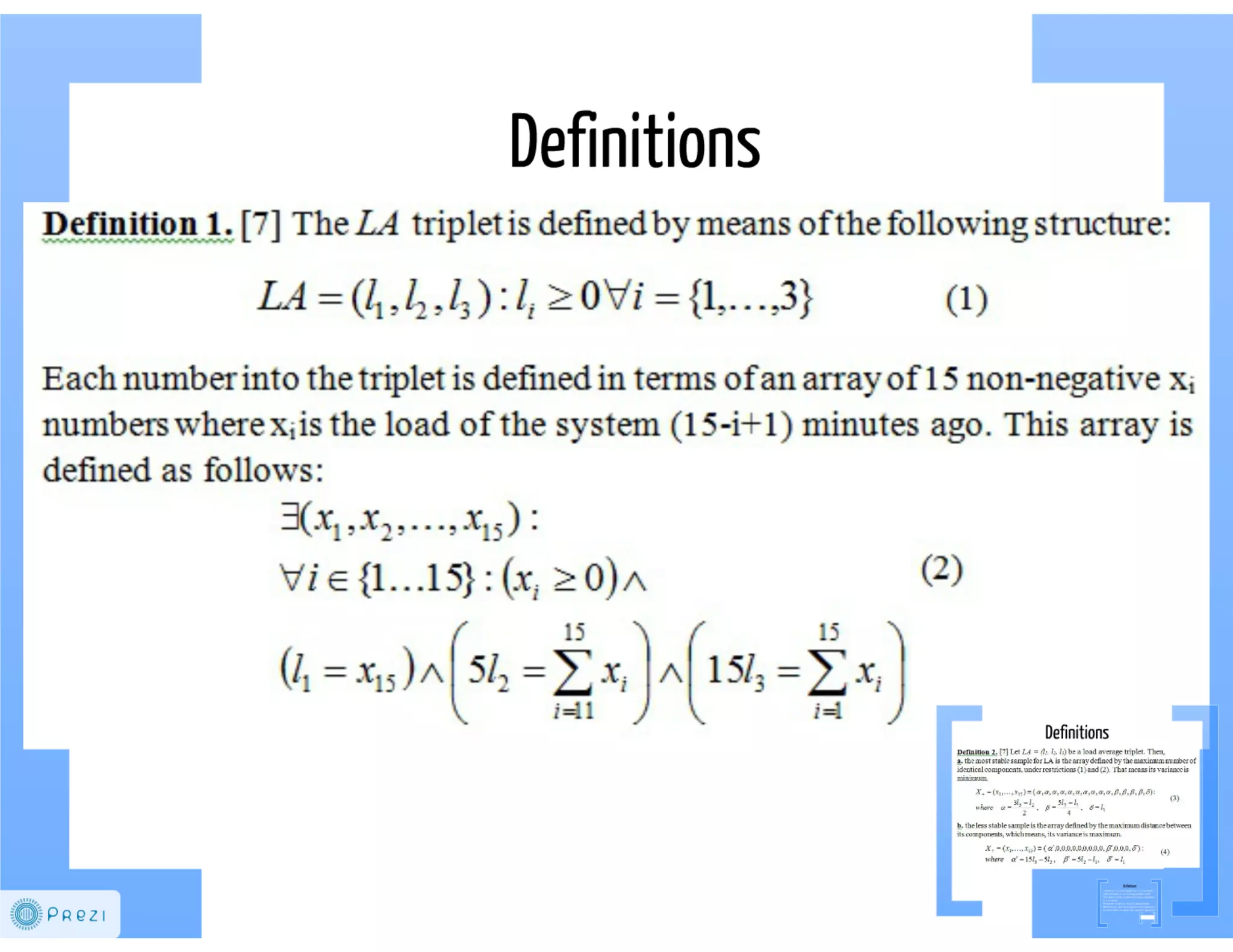 Load Average Forecast: A new monitor to analyse stability in computer systems