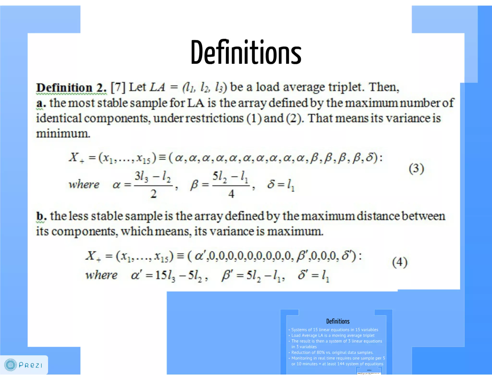 Load Average Forecast: A new monitor to analyse stability in computer systems