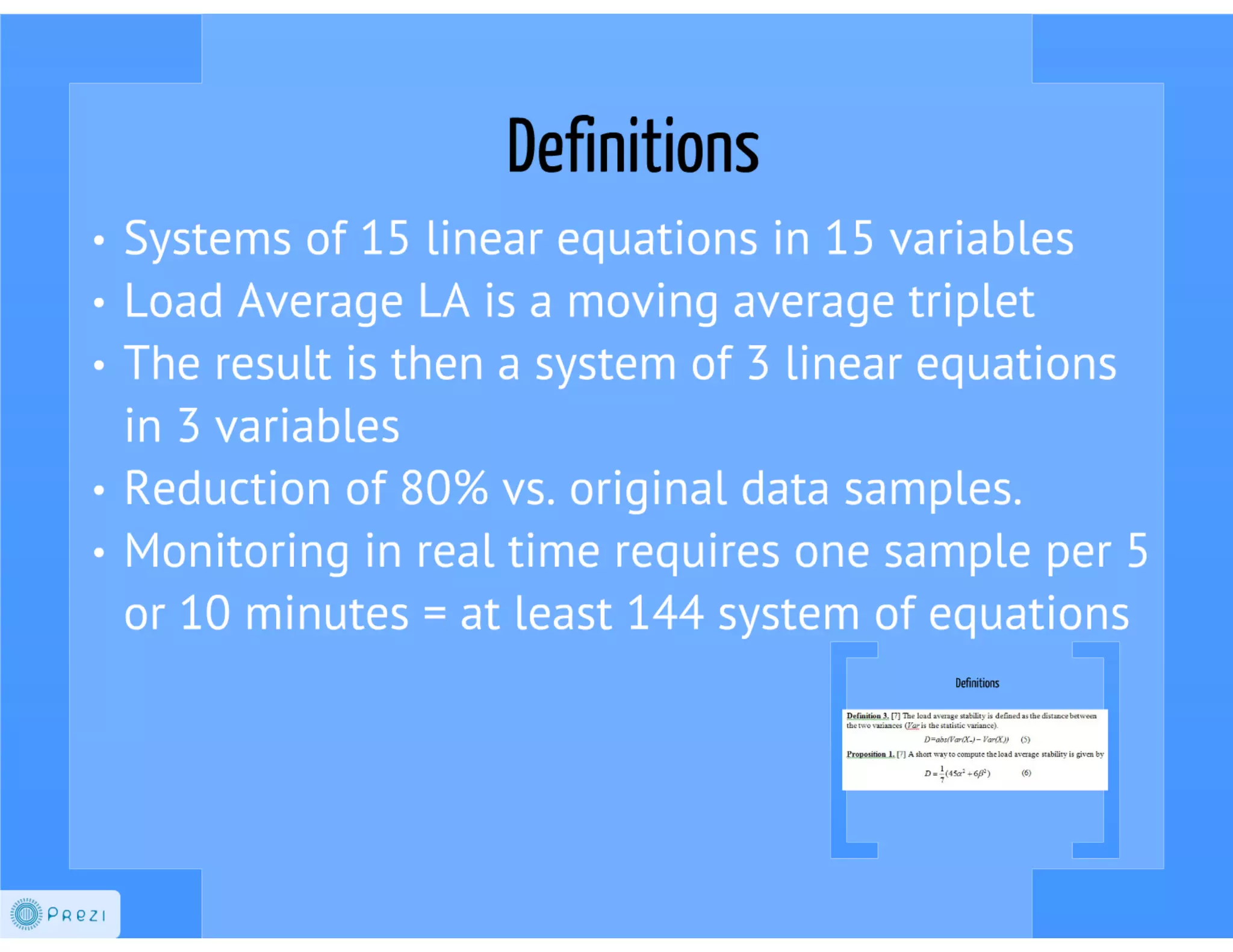 Load Average Forecast: A new monitor to analyse stability in computer systems