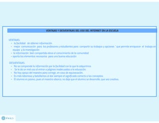 ventajas y desventajas del internet