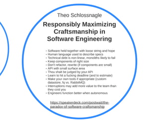 Michal Hitka - Craft conference