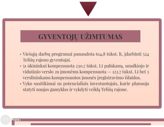 Telšių rajono savivaldybės mero V. Kleivos 2013 m. veiklos ataskaita