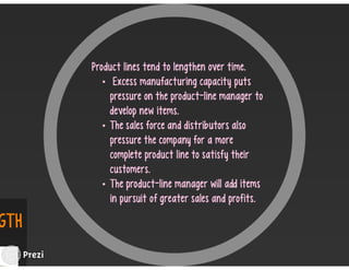 Managing Product Lines and Brands