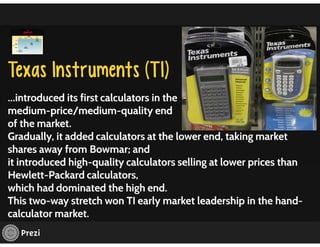 Managing Product Lines and Brands