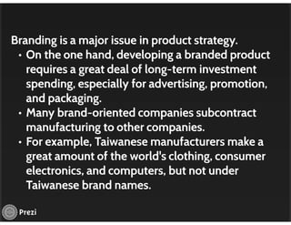 Managing Product Lines and Brands