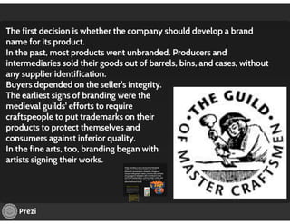 Managing Product Lines and Brands