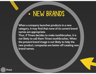 Managing Product Lines and Brands