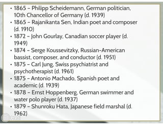26 July in the history