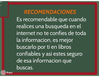 DIAPOSITIVAS EN PREZI TEMA: LAS MARAVILLAS DEL INTERNET