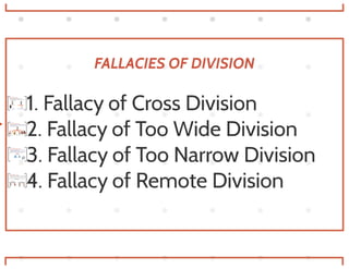 Logical Fallacies