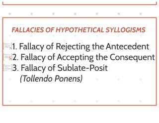 Logical Fallacies