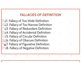 Logical Fallacies