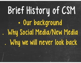 Social Media and Networking
