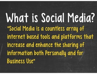 Social Media and Networking