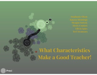 Characteristics of a Good Teacher