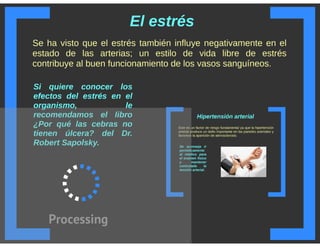 Aterosclerosis. Promoción de la salud y Prevención de la enfermedad
