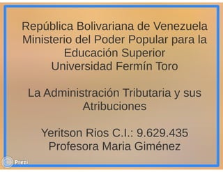 Administración Tributaria