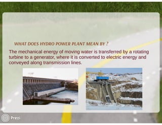 Thermal and hydro power plant (Prezi) | PDF