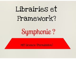 Les licences open source simplement ? 