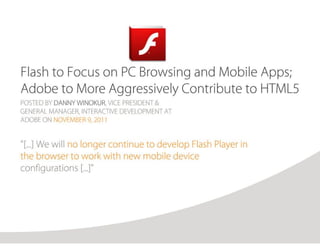 Neue EBusiness Perspektiven durch HTML5