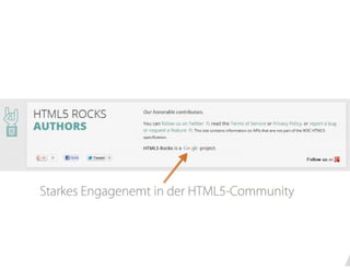 Neue EBusiness Perspektiven durch HTML5