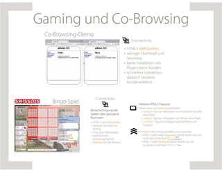 Neue EBusiness Perspektiven durch HTML5