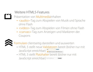 Neue EBusiness Perspektiven durch HTML5
