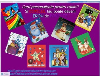carti personalizate  copii