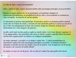 carti personalizate  copii