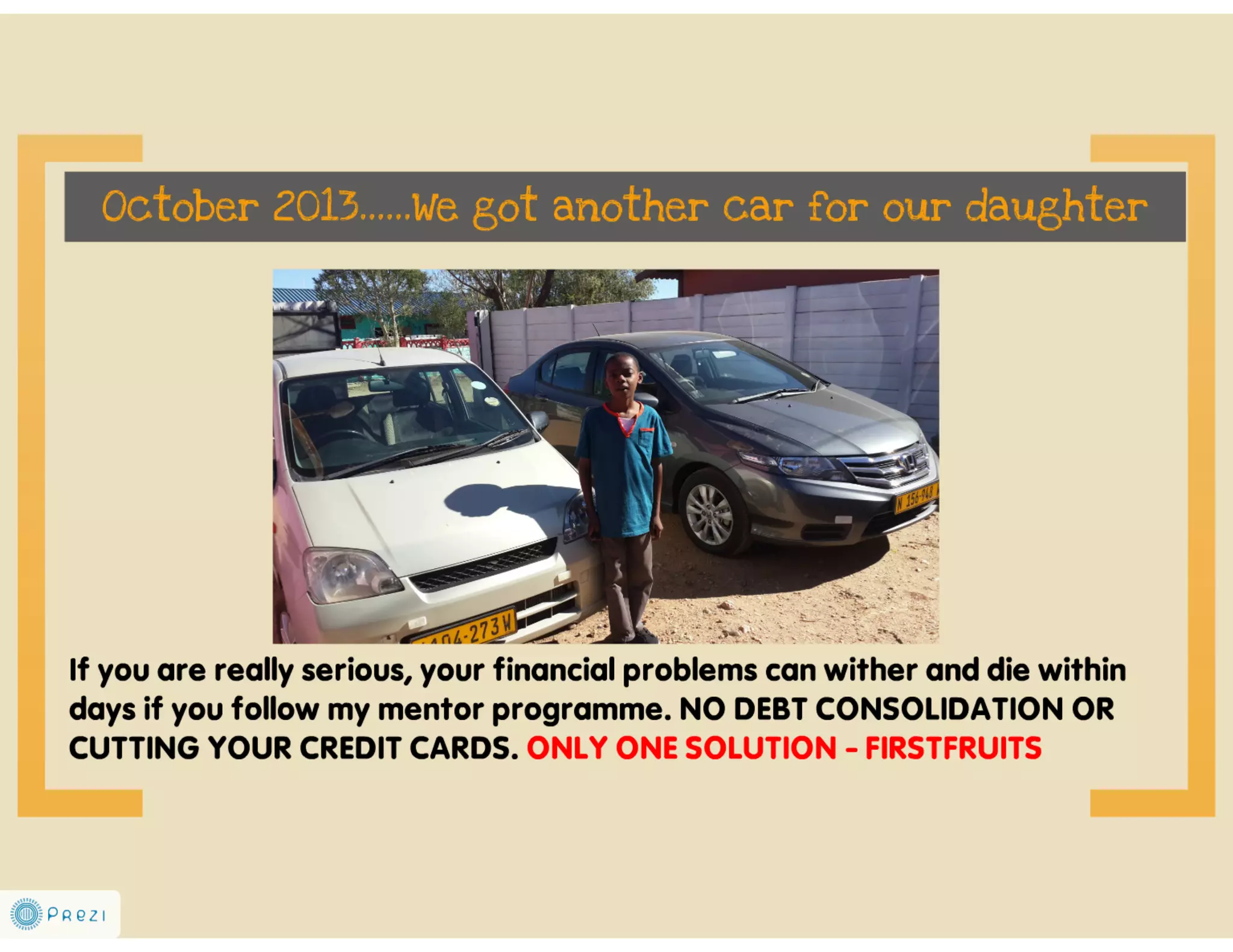 True testimony of how an offering of firstfruits broke yoke of six years of unemployment 