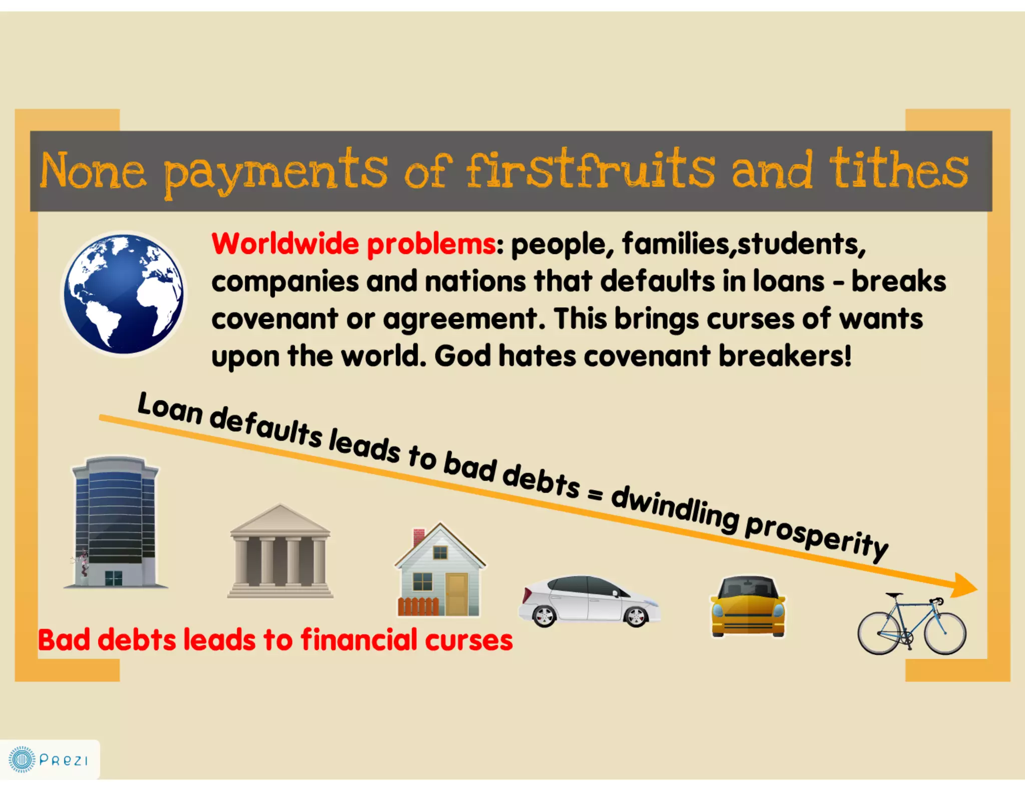 True testimony of how an offering of firstfruits broke yoke of six years of unemployment 