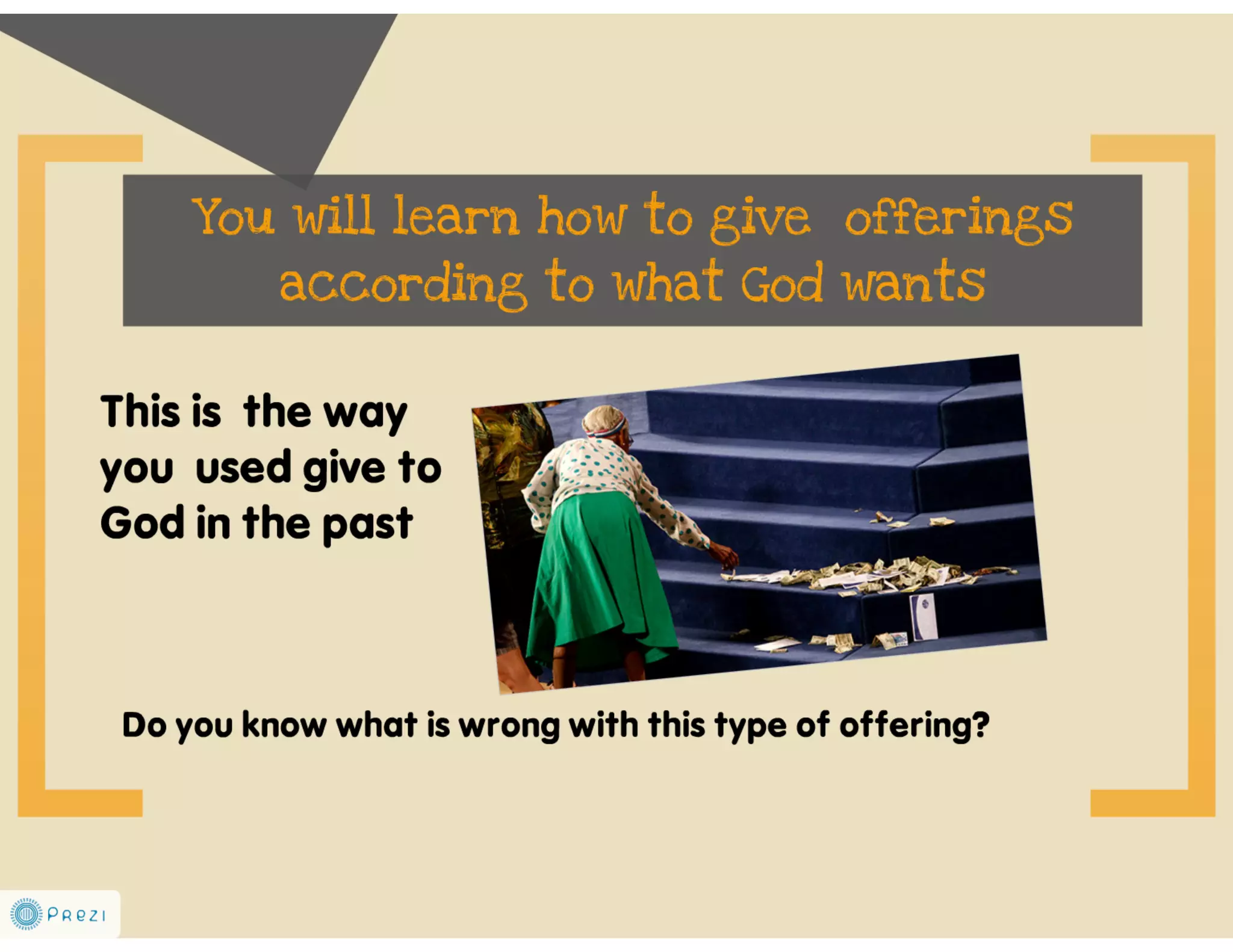 True testimony of how an offering of firstfruits broke yoke of six years of unemployment 