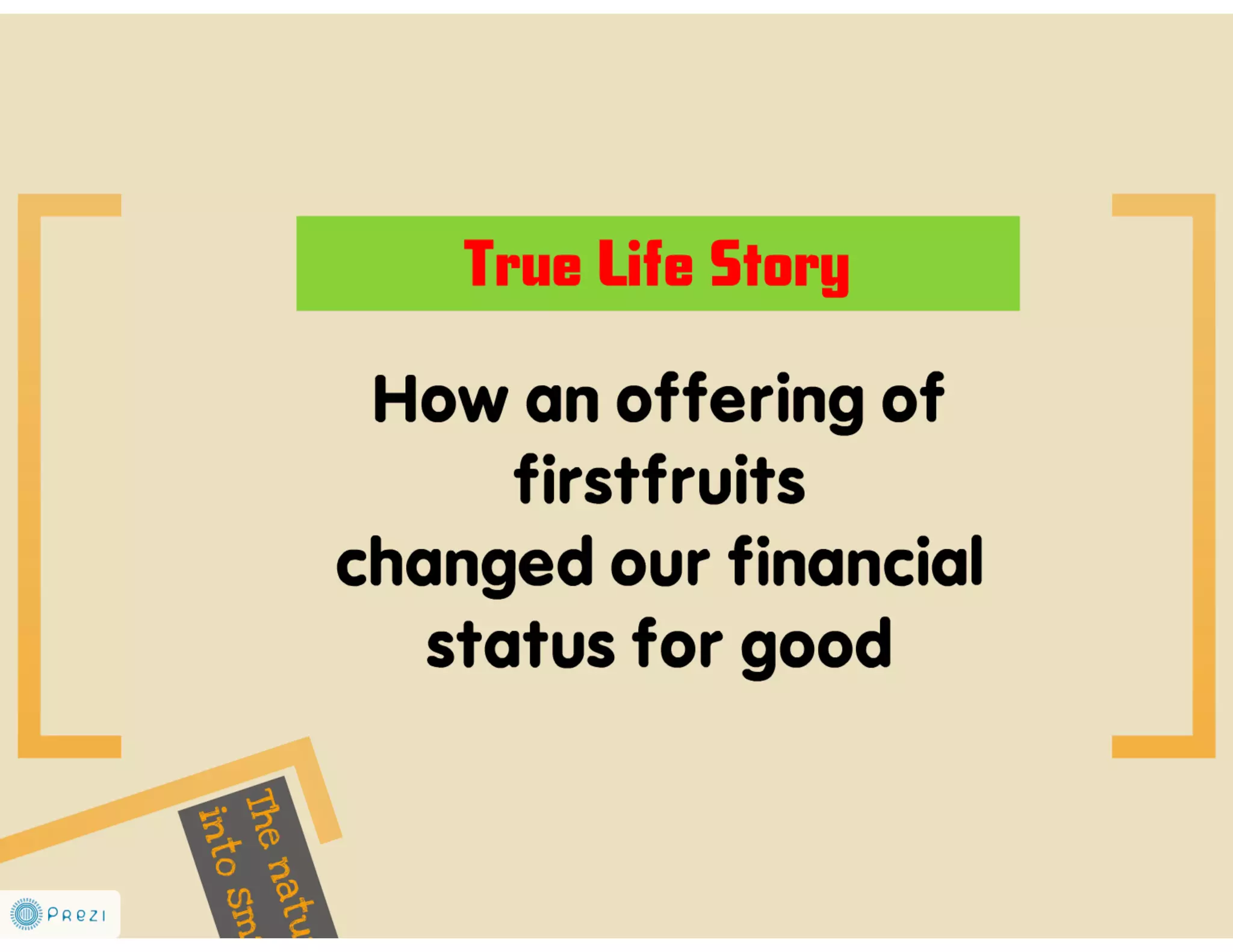 True testimony of how an offering of firstfruits broke yoke of six years of unemployment 