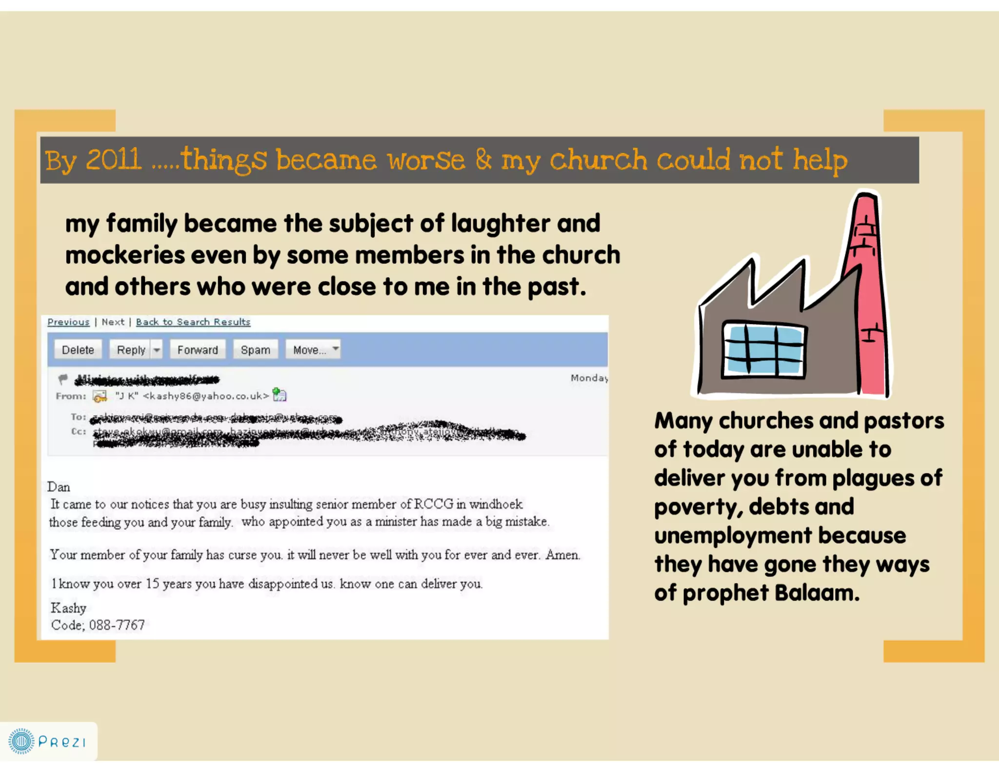 True testimony of how an offering of firstfruits broke yoke of six years of unemployment 