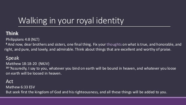 Your Royal Identity