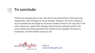 Your seo trends for 2021