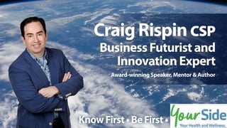 Have You Met a
Futurist Before?
CraigRispinCSP
 