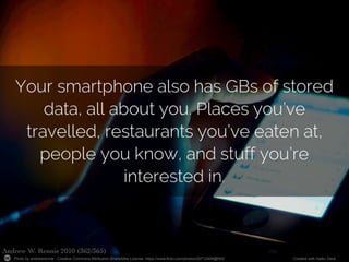 Photo by andrewrennie - Creative Commons Attribution-ShareAlike License https://www.flickr.com/photos/29712408@N02	
   Created with Haiku Deck	
  
 