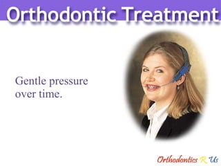 Gentle pressure  over time. 