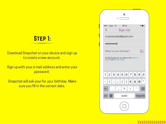 Step 1 Download Snapchat On